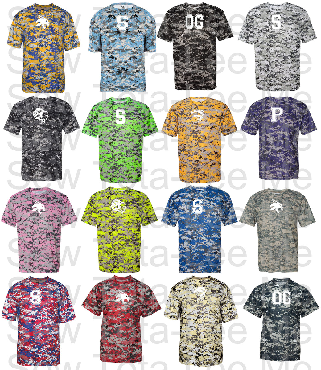 Badger Digital Camo Drifit T-Shirt – Sew Tota-Lee Me, LLC