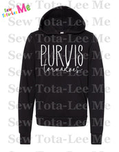Load image into Gallery viewer, Youth Bella+Canvas Sponge Fleece Hoodie Script