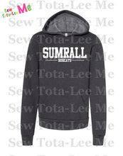 Load image into Gallery viewer, Youth Bella+Canvas Sponge Fleece Hoodie Block