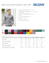 Load image into Gallery viewer, Gildan 5 Long Sleeve T-Shirt Bundle