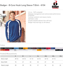 Load image into Gallery viewer, Badger Drifit Long Sleeve Spirit Shirt Bundle