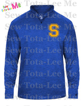 Load image into Gallery viewer, Badger - Youth Tonal Blend Quarter-Zip Pullover