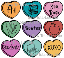 Load image into Gallery viewer, Teacher Heart Sweatshirt