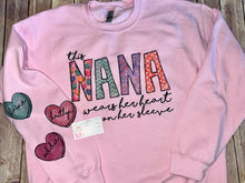 Load image into Gallery viewer, Heart on her Sleeve Sweatshirt