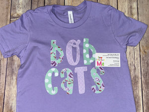 Floral Bobcats Lavender