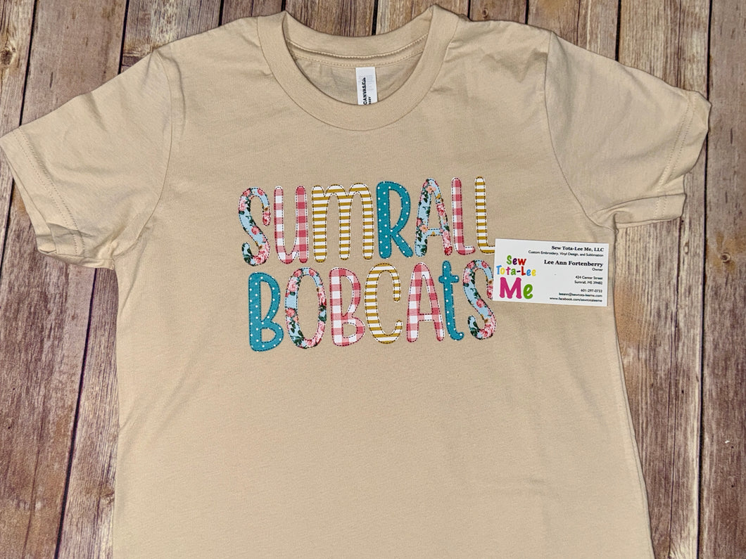 Girly Sumrall Bobcats Soft Cream