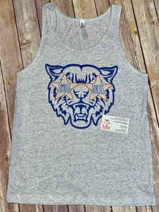 Bobcat Head Tank - Adult sizes