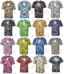 Badger Digital Camo Drifit T-Shirt