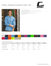 Load image into Gallery viewer, C2 Sport Drifit Long Sleeve Spirit Bundles
