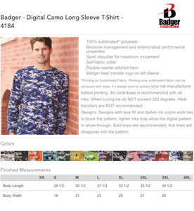 Badger Drifit Long Sleeve Spirit Shirt Bundle